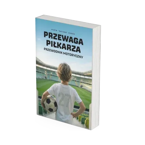 Przewaga Piłkarza – okładka książki